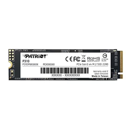 Patriot P310 480GB SSD M.2-2280 PCIe 3.0 x4 NVMe main image