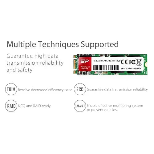 Silicon Power A55 512GB SSD M.2-2280 SATA image