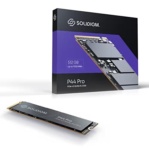 Solidigm P44 Pro 512GB SSD M.2-2280 PCIe 4.0 x4 NVMe main image