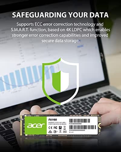 Acer FA100 2TB SSD M.2 PCIe 3.0 NVMe image