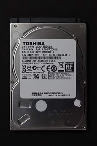 Toshiba MQ01ABD050 500GB HDD 2.5" 5400RPM SATA image