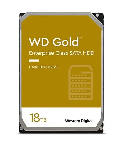 Western Digital Gold 18TB HDD 3.5" 7200RPM SATA main image