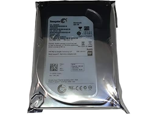 Seagate BarraCuda ESA-3502 Internal Hard Drive 3.5 Inches - 500 GB (ST500DM002) + Silicone HDD 3.5 Inch Protective Cover - White image