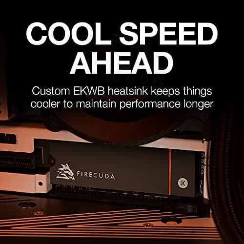 Seagate FireCuda 530 w/Heatsink 4TB SSD M.2-2280 PCIe 4.0 x4 NVMe image