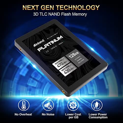 Inland Platinum 128 GB SSD 2.5" SATA 6.0 Gb/s image