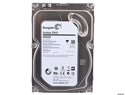 Seagate ST2000DX001 2TB Hybrid HDD 3.5" 7200RPM SATA main image