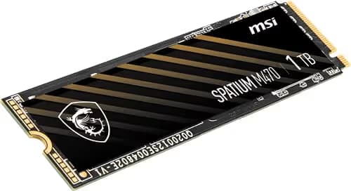 MSI SPATIUM M470 1TB SSD M.2-2280 PCIe 4.0 X4 NVMe image