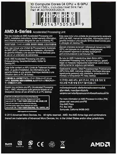 AMD A 8 A8-7650K 3.3 GHz 4-Core FM2+ image