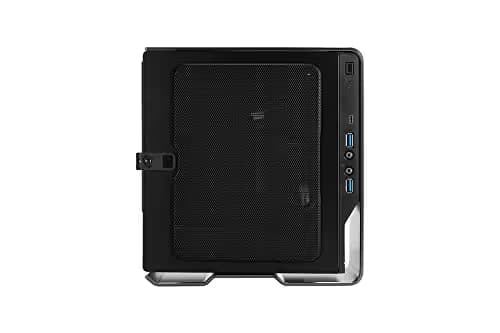 In Win Chopin MAX Mini-ITX Desktop Gray with Mesh Side Panel, USB 3.2 Gen 2x2 Type-C, USB 3.2 Gen 1 Type-A, and 200 W Power Supply image