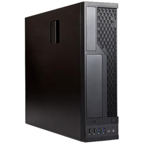 In Win CE685.FH300TB3 Micro ATX Slim Black with 300 W Power Supply image