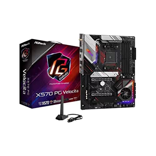 ASRock X570 PG Velocita AM4 AMD X570 SATA 6Gb/s ATX AMD Motherboard image