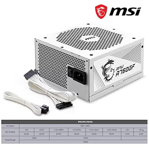 MPG A750GF WHITE image