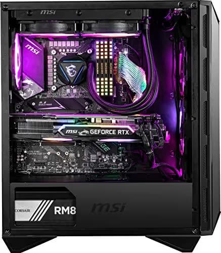 MSI MPG GUNGNIR 110R ATX Mid Tower Black with Tempered Glass Side Panel and USB 3.2 Gen 2 Type-C, USB 3.2 Gen 1 Type-A image