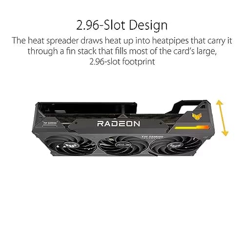 Asus TUF GAMING OC Radeon RX 7800 XT 16GB GDDR6 White image