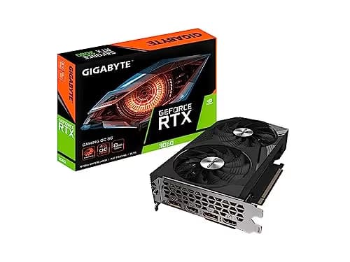 Gigabyte GAMING OC GeForce RTX 3060 8GB GDDR6 Black / Silver main image