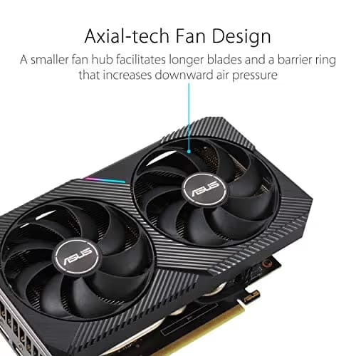Asus Dual V2 OC Edition GeForce RTX 3060 12GB GDDR6  image