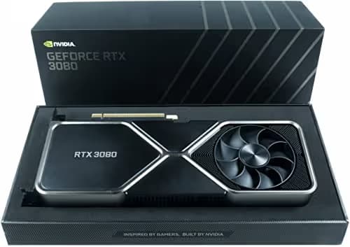 NVIDIA Founders Edition GeForce RTX 3080 10GB GDDR6X image