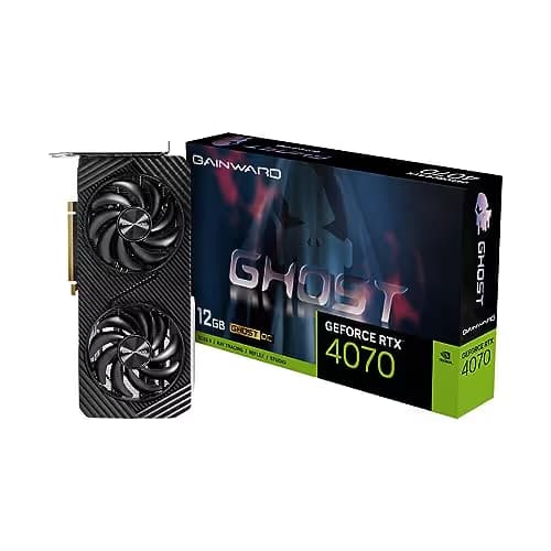 Gainward GeForce RTX 4070 Ghost OC 12GB GDDR6X Black image