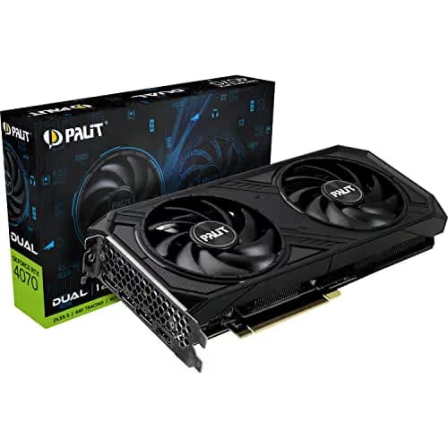 Palit GeForce RTX 4070 SUPER Dual 12GB GDDR6X Black main image