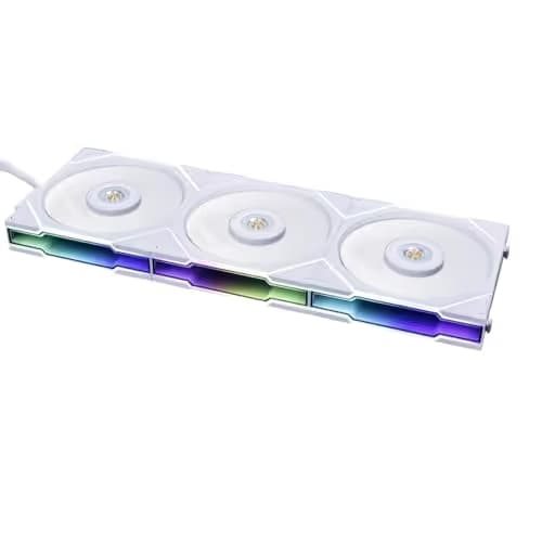 Lian Li UNI FAN TL 120mm White Addressable RGB Reverse Blade 3-Pack main image