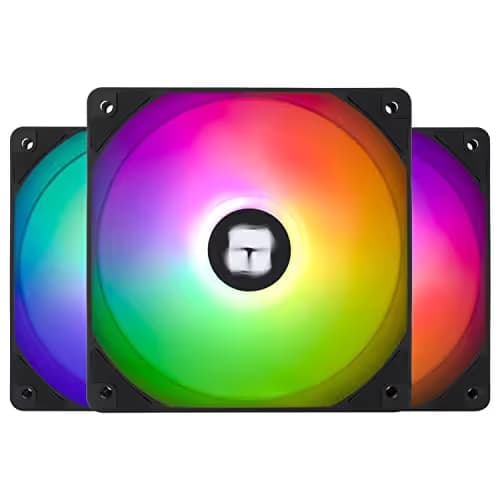 Thermalright TL-C12C-S X3 120mm Black Addressable RGB PWM 66.17 CFM 3-Pack main image