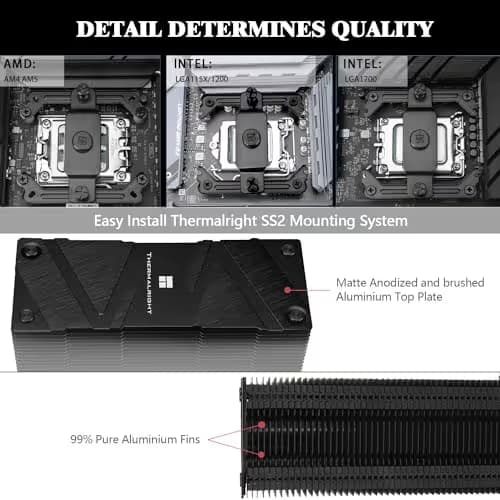 Thermalright Assassin Spirit 120 EVO Air 156mm 68.9 CFM Black image