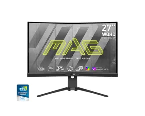 MSI MAG 275CQRXF 27" 1440p 240Hz VA Curved Monitor image