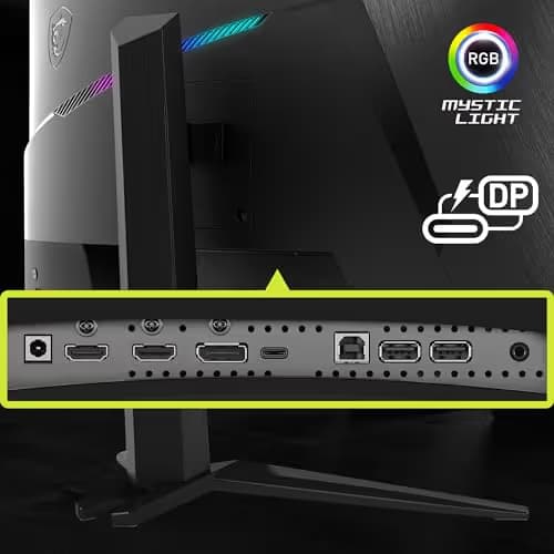 MSI MAG 275CQRXF 27" 1440p 240Hz VA Curved Monitor image