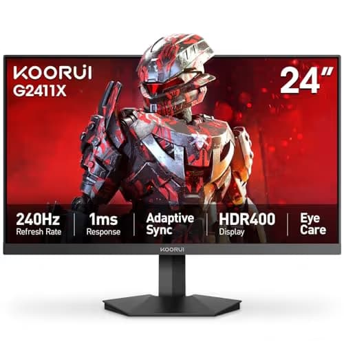 KOORUI 24E3 24" 1080p 165Hz IPS Monitor main image
