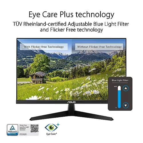 Asus VY229HE 21.4" 1080p 75Hz IPS Monitor image