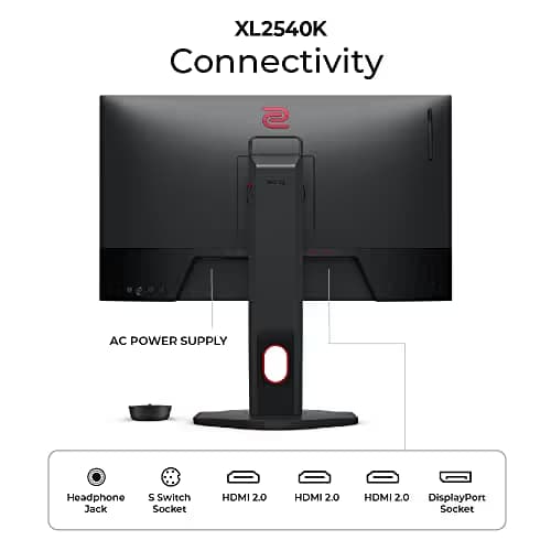 BenQ ZOWIE XL2540K 24.5" 1080p 240Hz TN Monitor image
