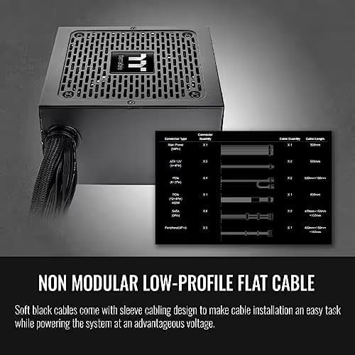 Thermaltake Toughpower GX3 Black 850W Non-Modular 80+ Gold Certified image