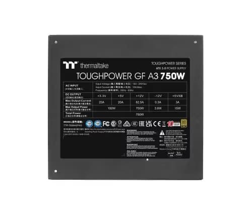 Thermaltake Toughpower GF A3 TT Premium Edition Black 1200W Fully Modular 80+ Gold image