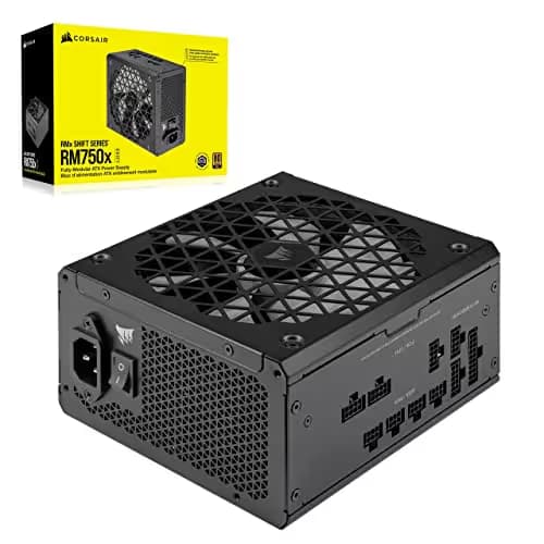 Corsair RM750x SHIFT Black Side Interface 750W Fully Modular 80+ Gold Certified image