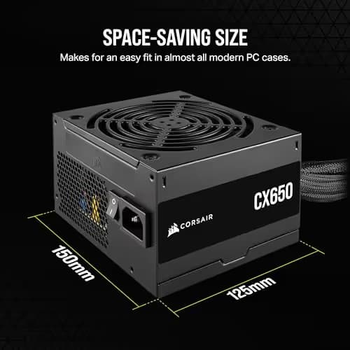 Corsair CX (2023) Black 650W Non-Modular 80+ Bronze Certified ATX image
