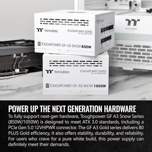 Thermaltake Toughpower GF A3 Snow 850W 80+ Gold Fully Modular image