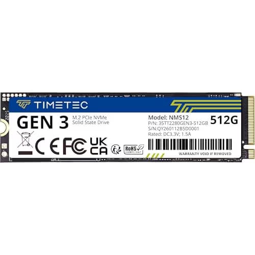 Timetec 35TTFP6PCIE 512GB M.2 SSD PCIe 3.0 NVMe main image
