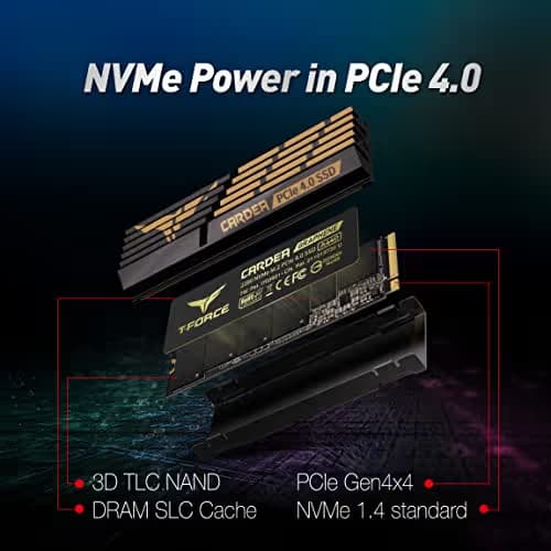 TEAMGROUP Cardea A440 2TB M.2-2280 SSD PCIe 4.0 X4 NVMe image