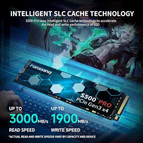 FanXiang S500 Pro 1TB M.2 SSD PCIe 3.0 NVMe image