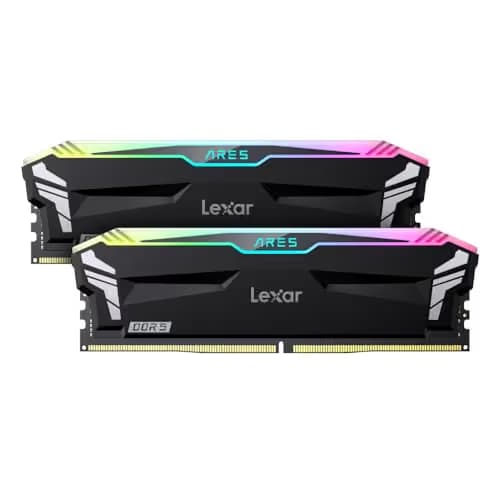 Lexar Ares RGB Black / Silver DDR5-6400 CL32 32GB (2x16GB) image