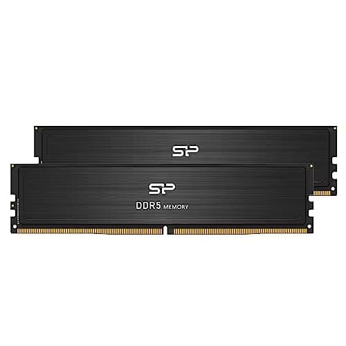 Silicon Power SP032GBLVU560FD2AD Black DDR5-5600 CL46 32GB (2x16GB) image