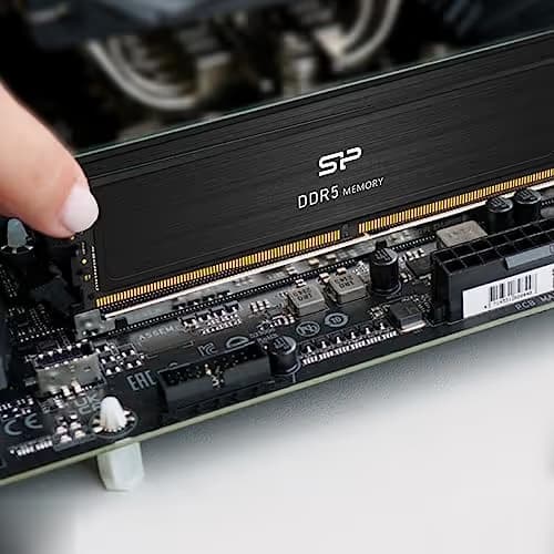 Silicon Power SP032GBLVU560FD2AD Black DDR5-5600 CL46 32GB (2x16GB) image