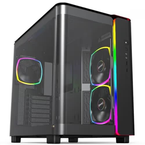 Montech KING 95 PRO ATX Mid Tower Black Tempered Glass Side Panel main image
