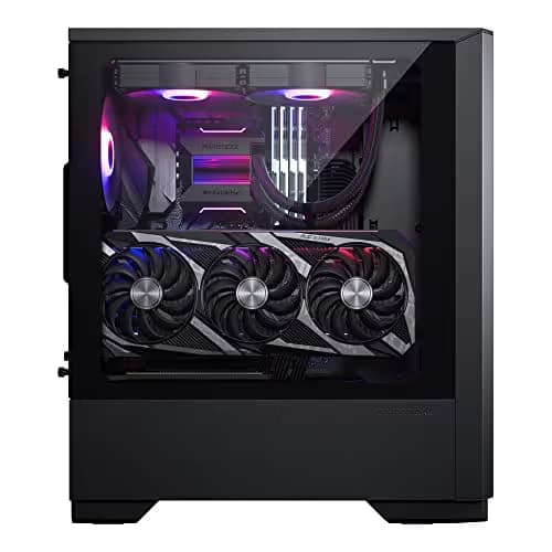 Phanteks Eclipse G300A ATX Mid Tower Black Tempered Glass Side Panel (1 Fan) image