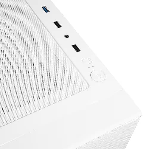 KOLINK Observatory HF Mesh ARGB ATX Mid Tower White Tempered Glass image