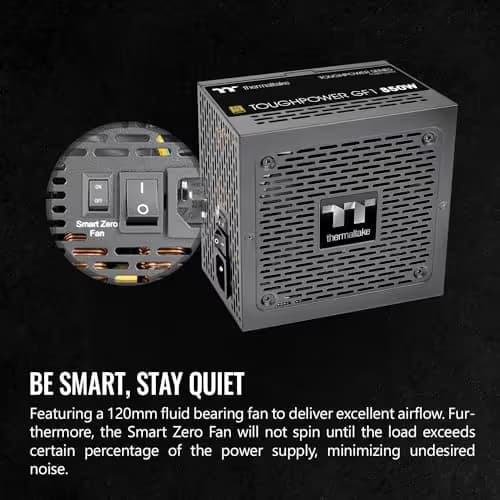 Thermaltake Toughpower GF1 (2024) 850W Fully Modular 80+ Gold Certified image