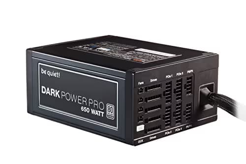 be quiet! Dark Power Pro 11 650W Semi-Modular 80+ Platinum Certified image