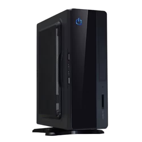 CiT MTX-007B Mini-ITX Desktop Black with 180W Power Supply image