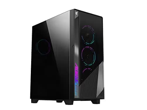 Gigabyte AORUS C500 ATX Mid Tower Black Tempered Glass image