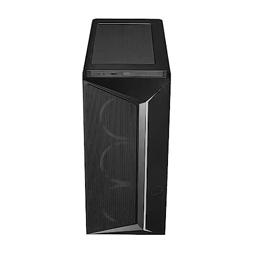 Cooler Master CMP 510 ATX Mid Tower Black with Tempered Glass Side Panel and USB 3.2 Gen 1 Type-A USB 2.0 Type-A image